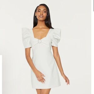 Likely Women’s Mini Bronte Dress White